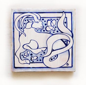Capriconio-signos-del-zodiaco-horoscopo-cerámica-valenciana-moderna-ppmiralles-venta-on-line