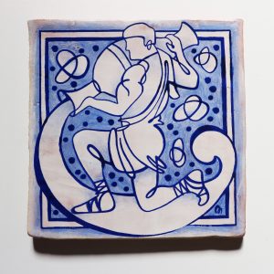 azulejo-valenciano-zodiaco-horóscopo-acuario-hecho-a-mano-cerámica-ppmiralles